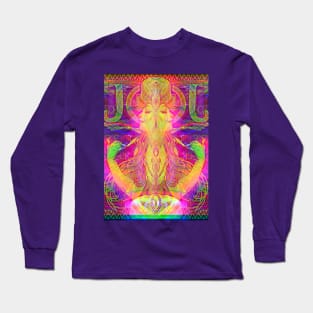 Alphonse Mucha Remixed 01 Long Sleeve T-Shirt